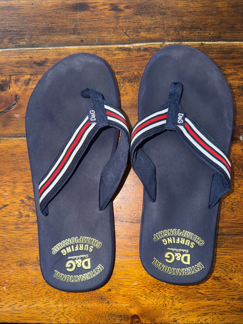 D&G flip flops
